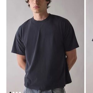 Standard Cloth Men's Gray Jump Shot Premium Heavyweight Cotton Tee Shirt Sz sp